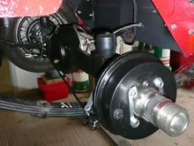 MG Midget rear suspension