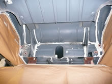 MG Midget shell preparation