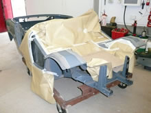 MG Midget new shell